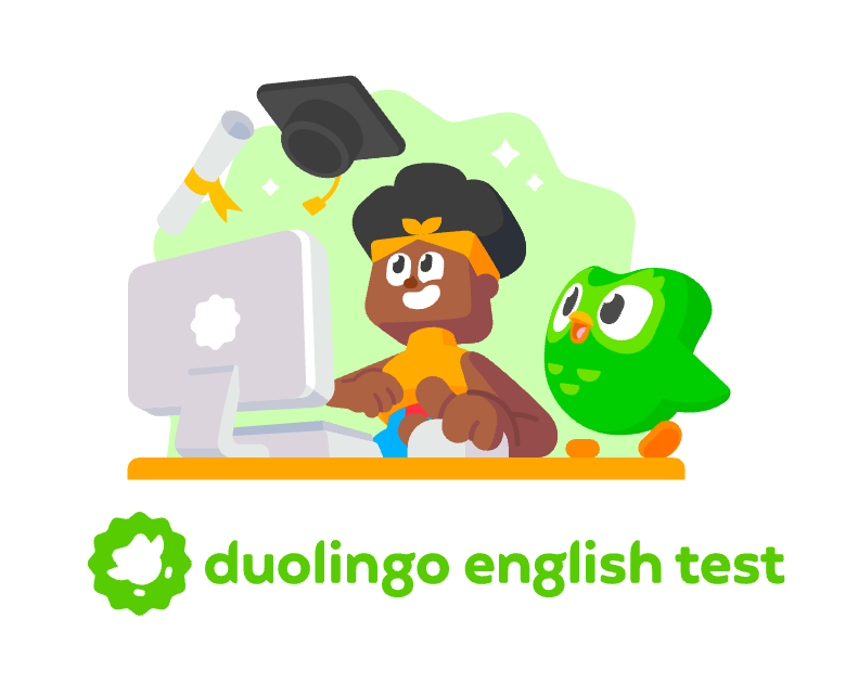 Duolingo English Test course hero illustration