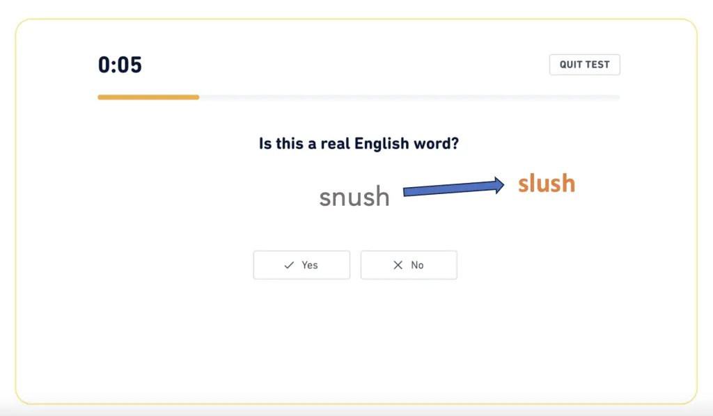 An example of common patterns of frequently misspelled words: snush
