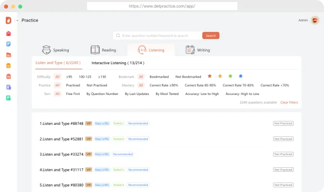 Duolingo English Test Practice